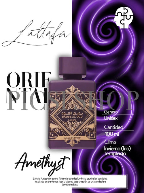 Perfume Bade’e al Oud Amethyst de Lattafa