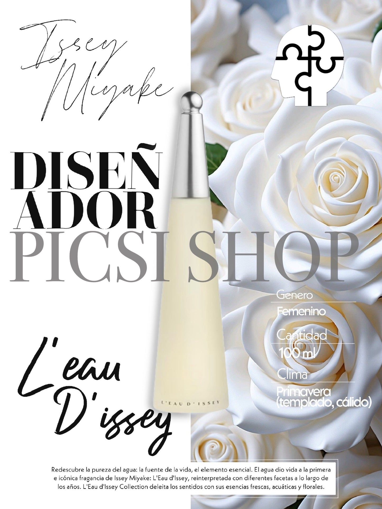 Perfume eau D'issey (Issey Miyake)