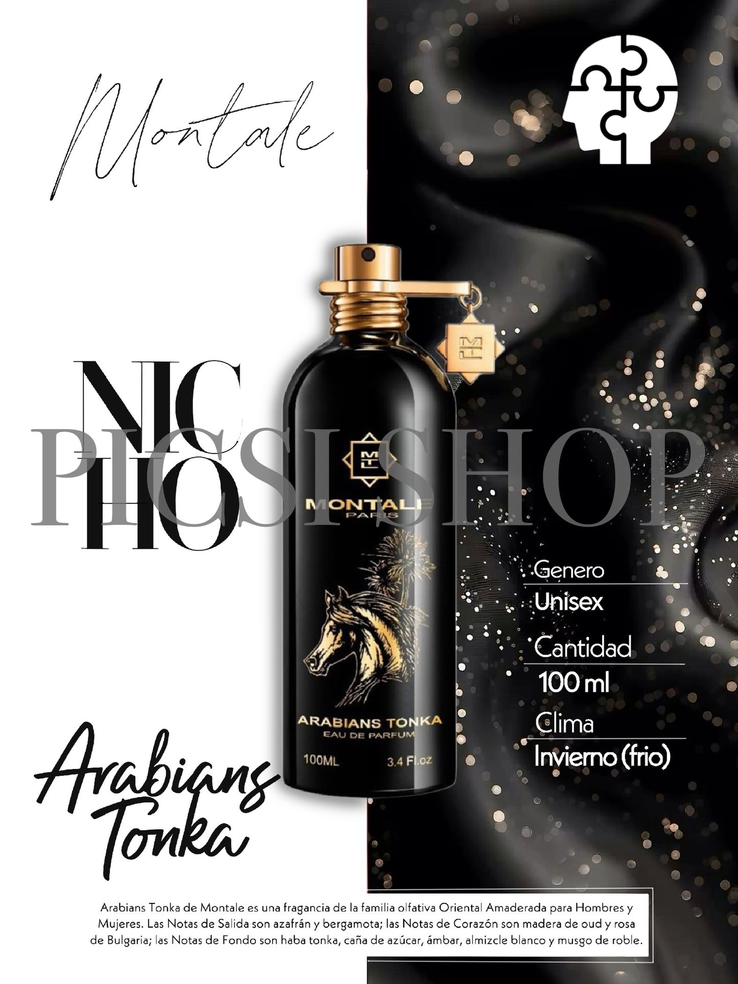 Perfume Arabians Tonka de Montale