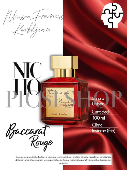 Perfume Baccarat Maison Rouge 540 Francis Kurkdjian
