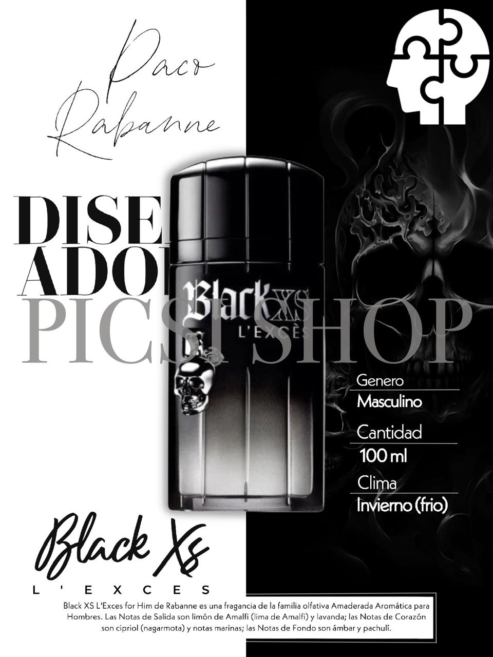 Perfume Black XS L'Exces for Him (Rabanne)